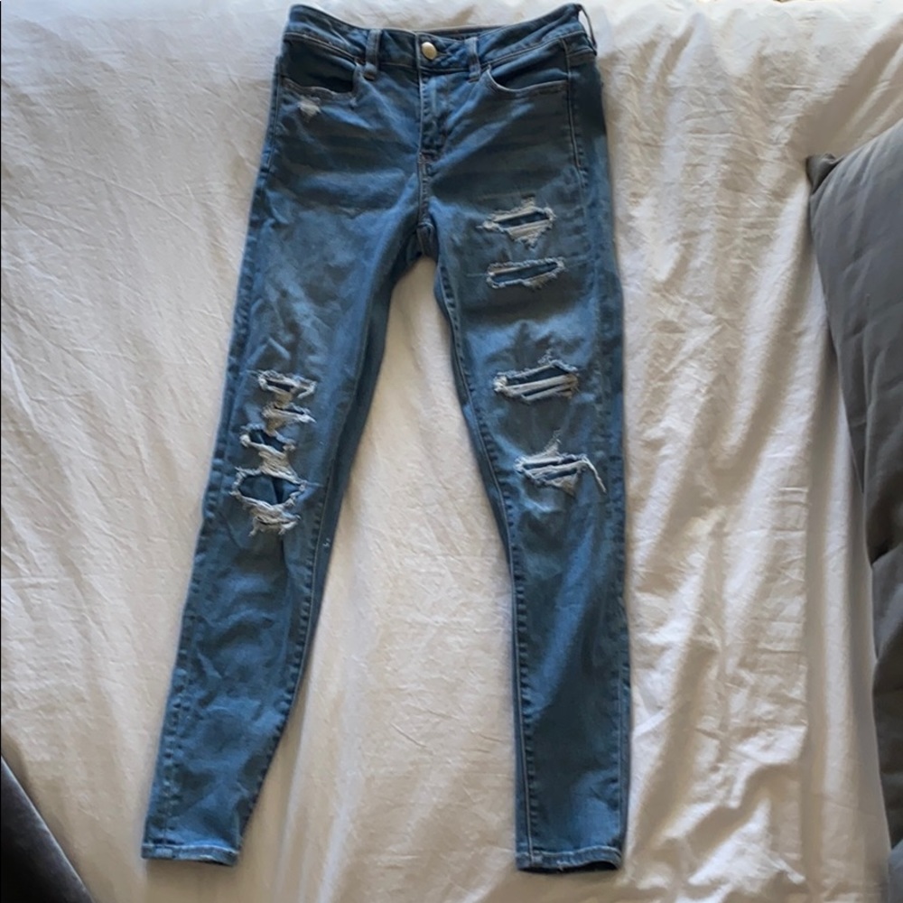 American eagle super stretch jeans
